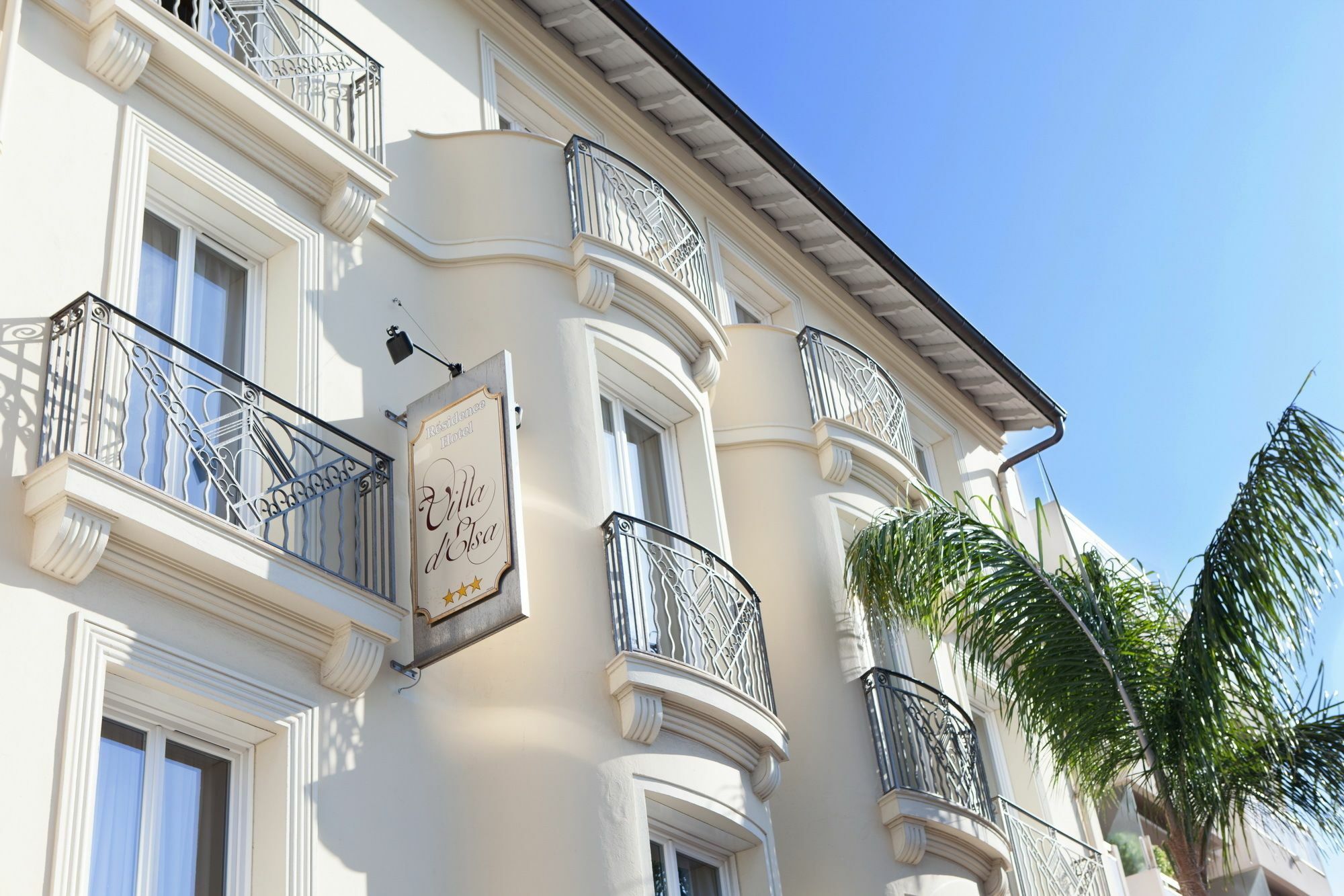 Hotel Villa d'Elsa Juan-les-Pins Esterno foto